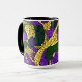 Farbiges Polka-Punktmuster Tasse (Vorderseite Links)