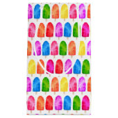 Farbiges Popsicle Ice Lololly Muster Kleine Geschenktüte (Vorderseite)