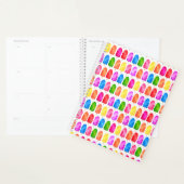 Farbiges Popsicle Ice Lololly Muster Planer (Anzeige)
