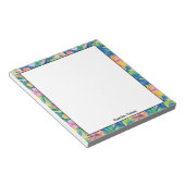 Farbiges Preppy Notepad Notizblock (angewinkelt)