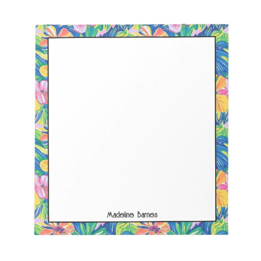 Farbiges Preppy Notepad Notizblock (Vorderseite)