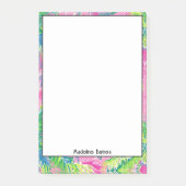 Farbiges Preppy Notepad Post-it Klebezettel (Vorderseite)