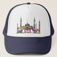 farbiges Prismenmoschee