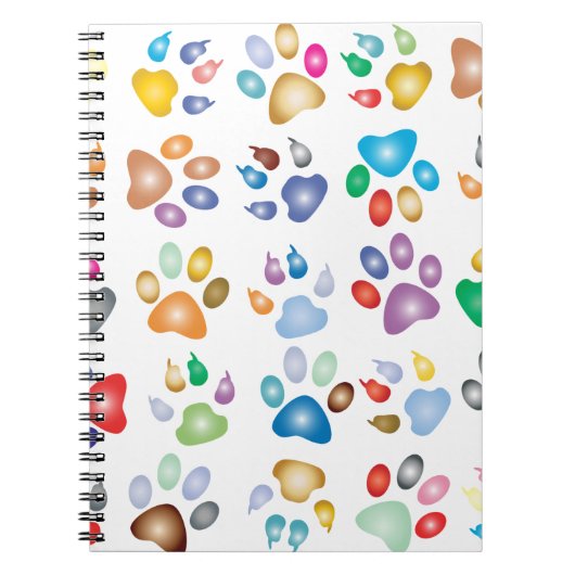 Farbiges Prismentier Notizblock (Vorderseite)