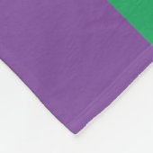 Farbiges Prüfbrettmuster Fleecedecke (Ecke)