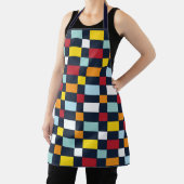 Farbiges Prüfbrettmuster Schürze (InSitu)