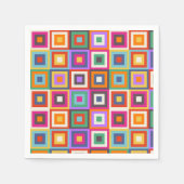 Farbiges Prüfmuster Serviette (Vorderseite)