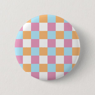Farbiges Prüfplatinenmuster Button