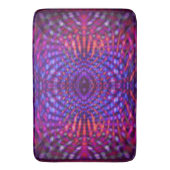 Farbiges psychedelisches Muster Badematte (Vorderseite Vertikal)