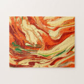 Farbiges psychedelisches Puzzle (Horizontal)