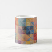 Farbiges Quiltmuster Kaffeetasse (Mittel)