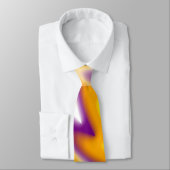 Farbiges Radialmuster Krawatte (Gebunden)