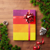 Farbiges Rainbow Celebration Wrapping Paper Geschenkpapier
