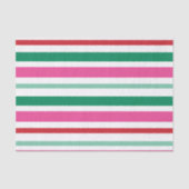 Farbiges Rainbow Strip Holiday Tissue Seidenpapier (Vorderseite)