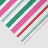 Farbiges Rainbow Strip Holiday Tissue Seidenpapier (Ausschnitt)