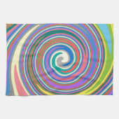 Farbiges Regenbogenmuster Handtuch (Horizontal)