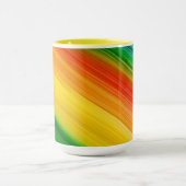Farbiges Regenbogenmuster Tasse (Zentrum)