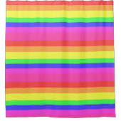 Farbiges Regenbogenspektrum Duschvorhang (Vorderseite)