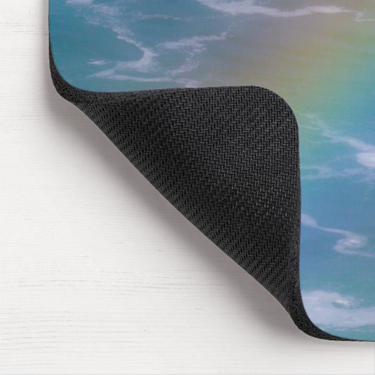 Farbiges Regenbogenspektrum Mousepad (Ecke)