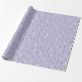farbiges Regenmuster Geschenkpapier (Ungerollt)