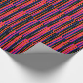 Farbiges Reißpapier Geschenkpapier (Ecke)