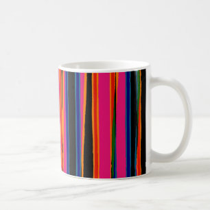 Farbiges Reißpapier Kaffeetasse