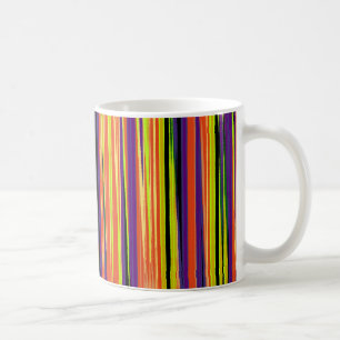 Farbiges Reißpapier Kaffeetasse