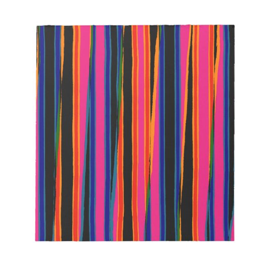 Farbiges Reißpapier Notizblock (Vorderseite)