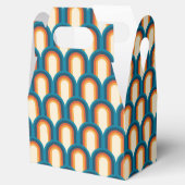 Farbiges Retro Arch Rainbow-Muster Geschenkschachtel (Geöffnet)