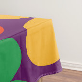 Farbiges Retro-Blume-Muster Tischdecke (Beispiel)