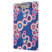 Farbiges Retro der 60er Jahre Klemmbrett (Links)