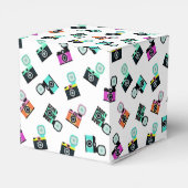 Farbiges Retro-Flash-Kameratyp Geschenkschachtel (Rückseite)