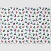 Farbiges Retro-Flash-Kameratyp Seidenpapier (Vorderseite)