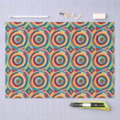 Farbiges Retro-Kreislaufpapier Seidenpapier (Handwerk)