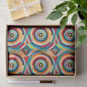 Farbiges Retro-Kreislaufpapier Seidenpapier (Geschenk)