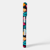 Farbiges Retro-Muster Case-Mate iPhone Hülle (Rückseite / Rechts)