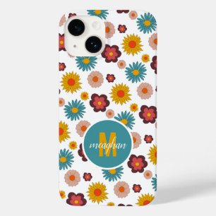 Farbiges Retro-Muster Case-Mate iPhone 14 Hülle
