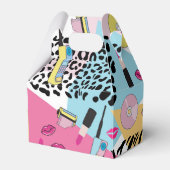 Farbiges Retro-Muster der 90er Jahre Geschenkschachtel (Vorderseite)