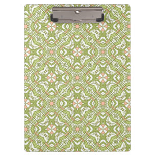 Farbiges Retro-Muster Hintergrund 2 Klemmbrett