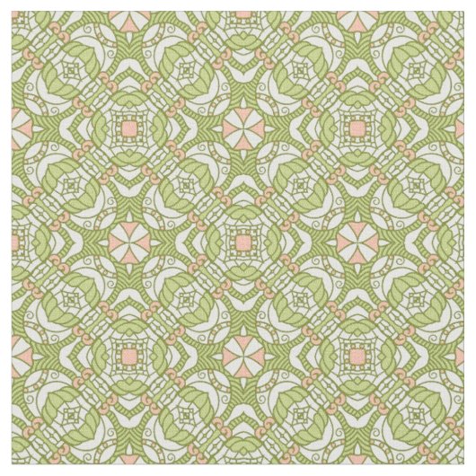 Farbiges Retro-Muster Hintergrund 2 Stoff (Nahaufnahme)