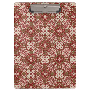 Farbiges Retro-Muster Hintergrund 4 Klemmbrett
