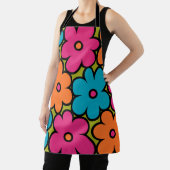 Farbiges Retro-Muster Schürze (InSitu)