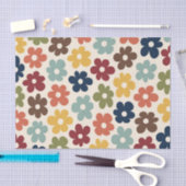Farbiges Retro-Muster Seidenpapier (Handwerk)