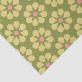 Farbiges Retro-Muster Seidenpapier (Ausschnitt)