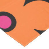 Farbiges Retro-Muster Tischdecke (Schrägansicht)