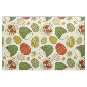 Farbiges Retro-Ostereier-Muster Stoff (Fat Quarter (45,7 x 55,9 cm))