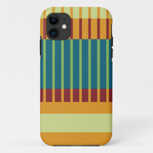 Farbiges Retro-Streifenmuster Case-Mate iPhone Hülle