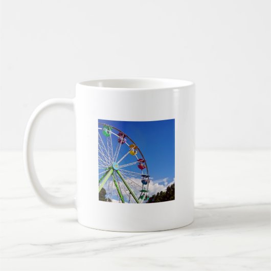 Farbiges Riesenrad Kaffeetasse (Links)