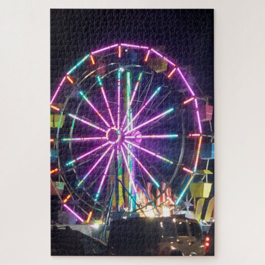 Farbiges Riesenrad Puzzle (Vertikal)