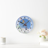 Farbiges Riesenrad Runde Wanduhr (Zuhause)